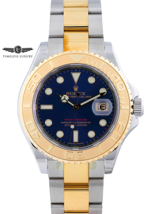 2008 Rolex Yacht-Master 16623 blue dial