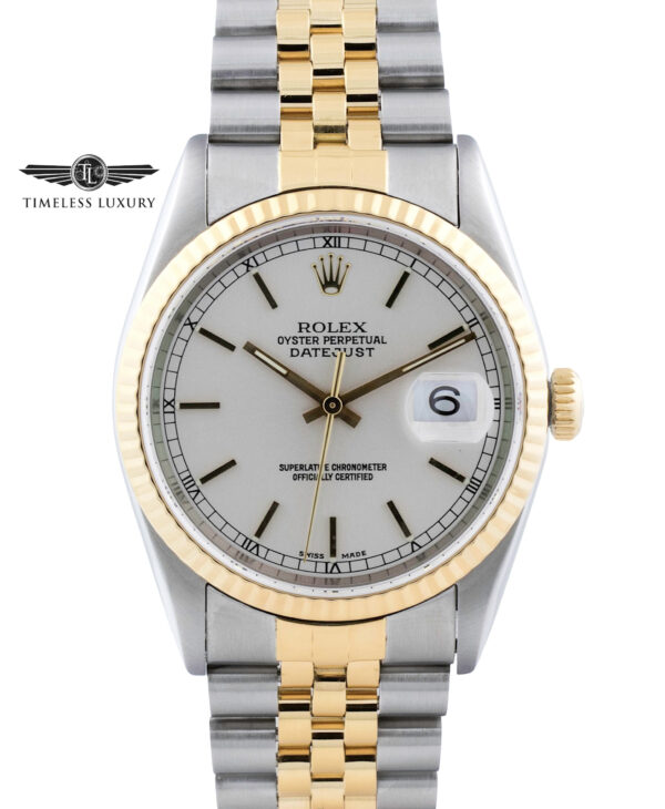 1990 Rolex Datejust 16233 Silver dial