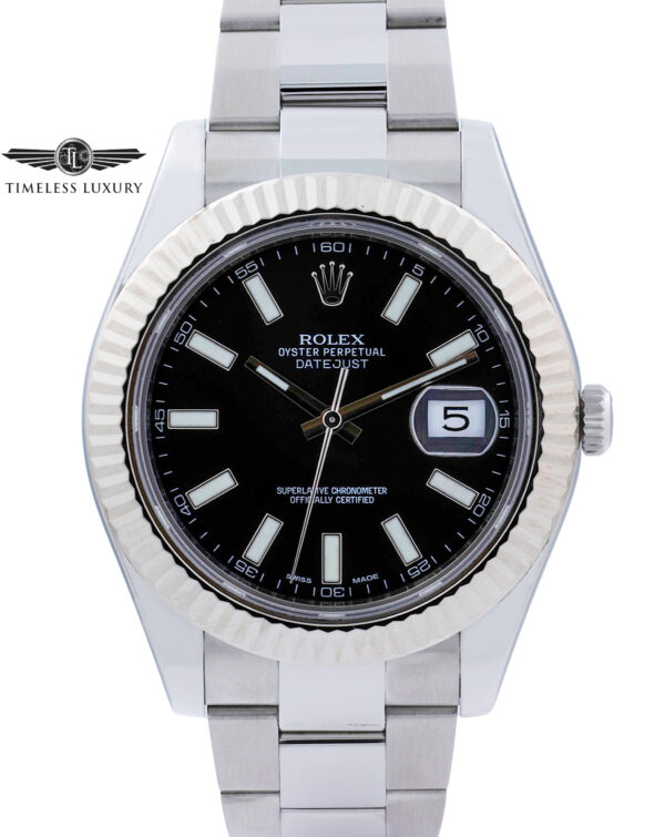 Rolex Datejust II 116334 Black Dial