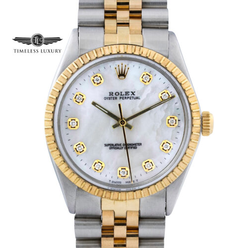 Rolex Oyster Perpetual 1005 mop diamond dial