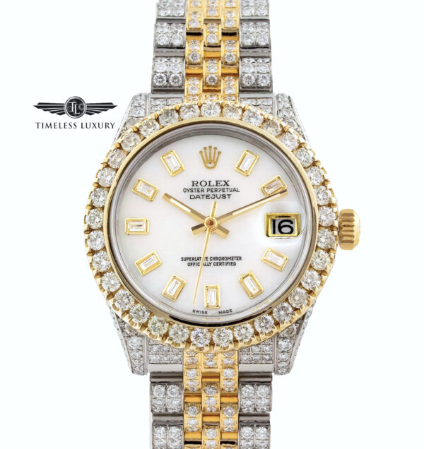 Ladies Rolex Datejust 178273 Diamond Watch