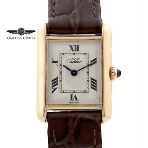 Cartier Tank Vermeil 2415