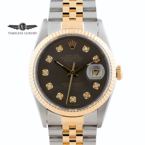 Rolex Datejust 16233 Gray Dial