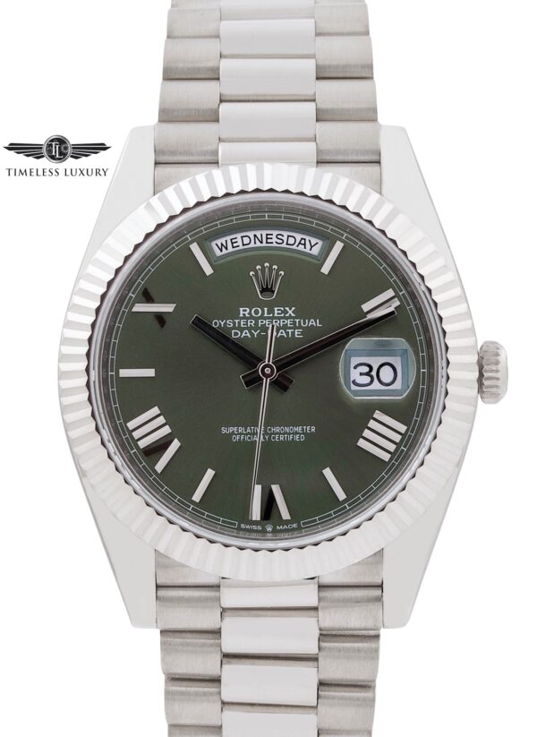Rolex Day-Date 228239 Green Dial