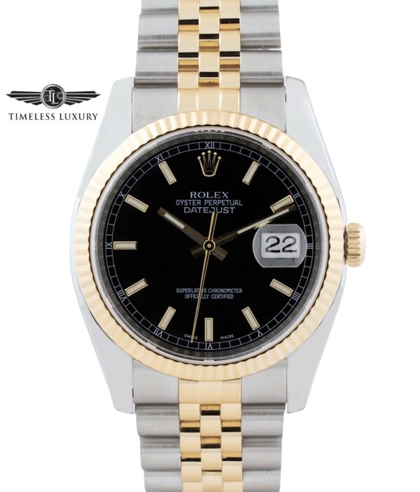 Rolex Datejust 116233 black dial