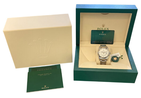 2022 Rolex Sky-Dweller 326934 white dial for sale