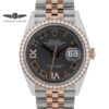 Rolex Datejust 126281RBR Rhodium Diamond dial