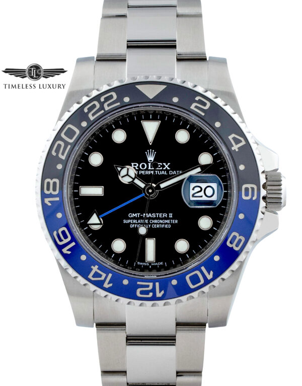 Rolex GMT-Master II Batman 116710BLNR