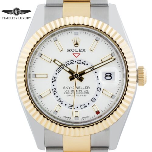 Rolex Sky-Dweller 326933 white dial