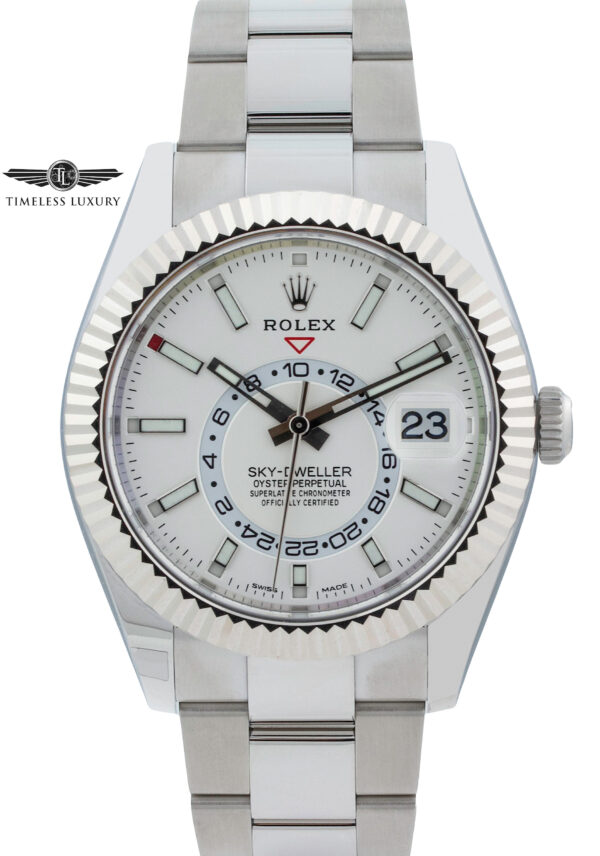 2022 Rolex Sky-Dweller 326934 white dial