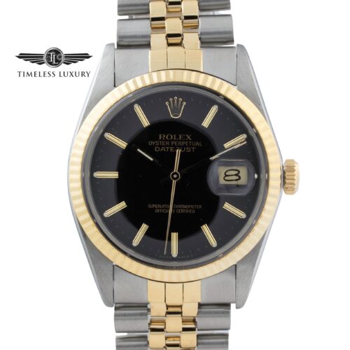 1987 Rolex Datejust 16013 black dial