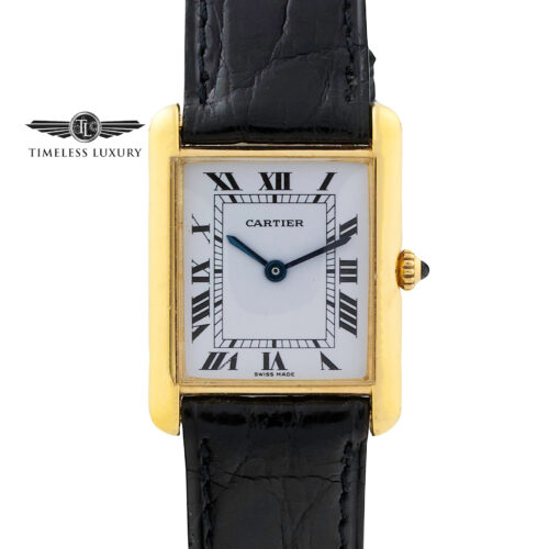 Vintage Cartier Tank Louis 18k Gold