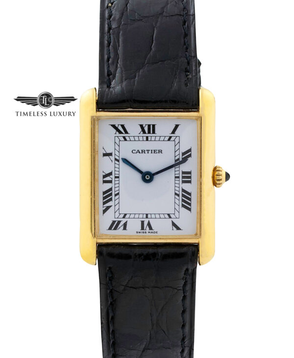 Vintage Cartier Tank Louis 18k Gold