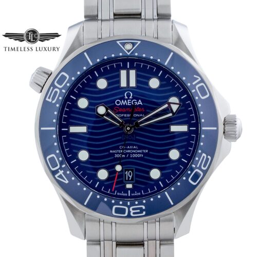 OMEGA Seamaster Diver 300m blue dial