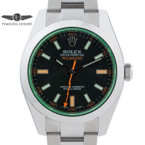 Rolex Milgauss 116400GV Black dial