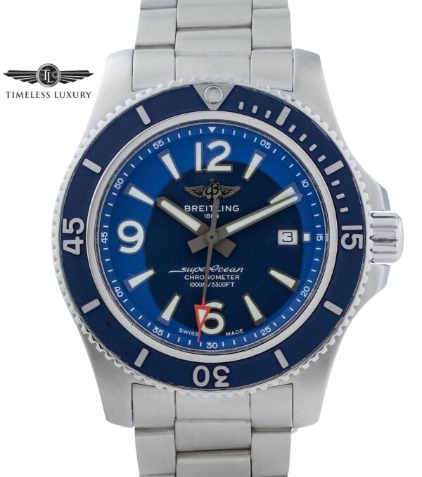 Breitling Superocean A17367 Blue dial