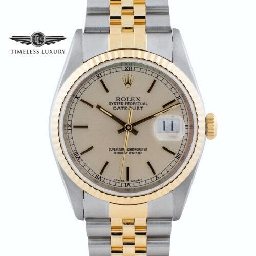 1995 Rolex Datejust 16233 Silver dial