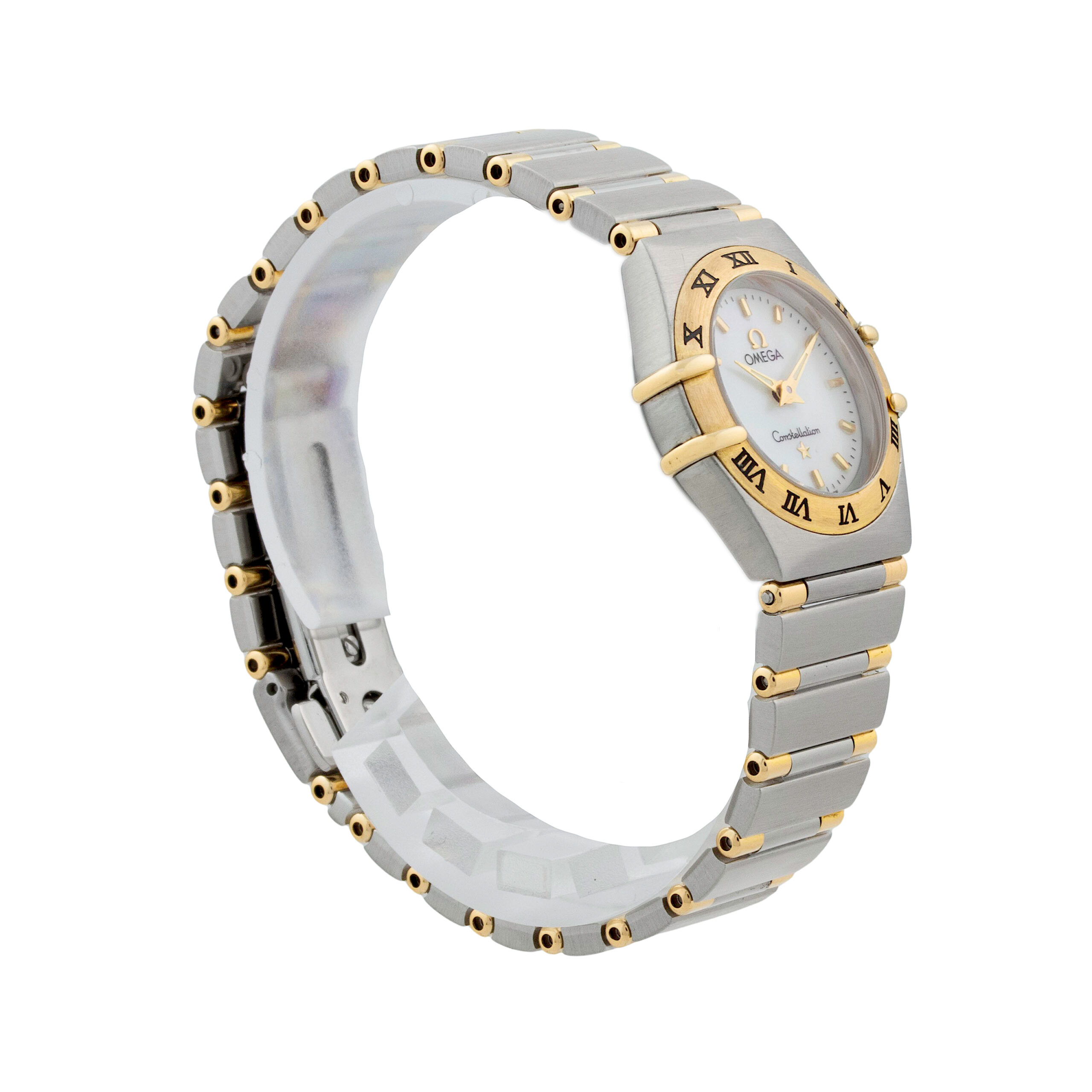 Omega constellation outlet two tone ladies