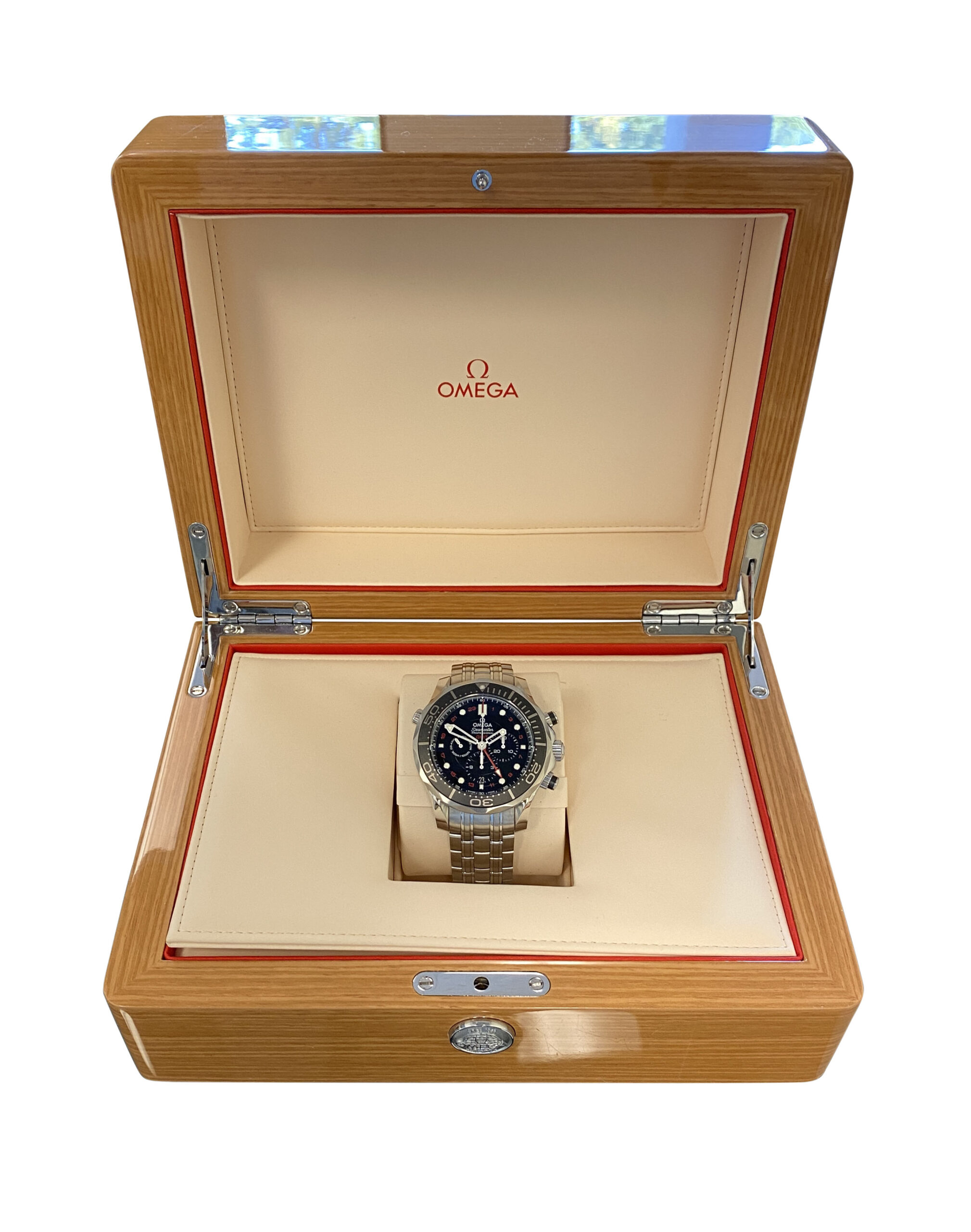 Omega seamaster gmt outlet chronograph