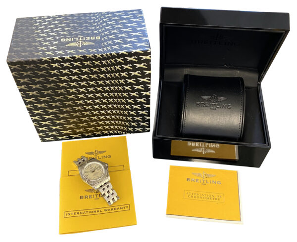 Breitling Cockpit A49350 MOP DIAMOND DIAL