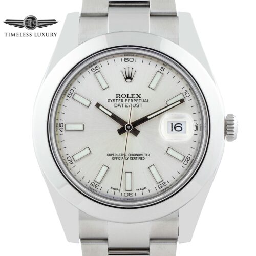 Rolex Datejust II 116300 Silver dial