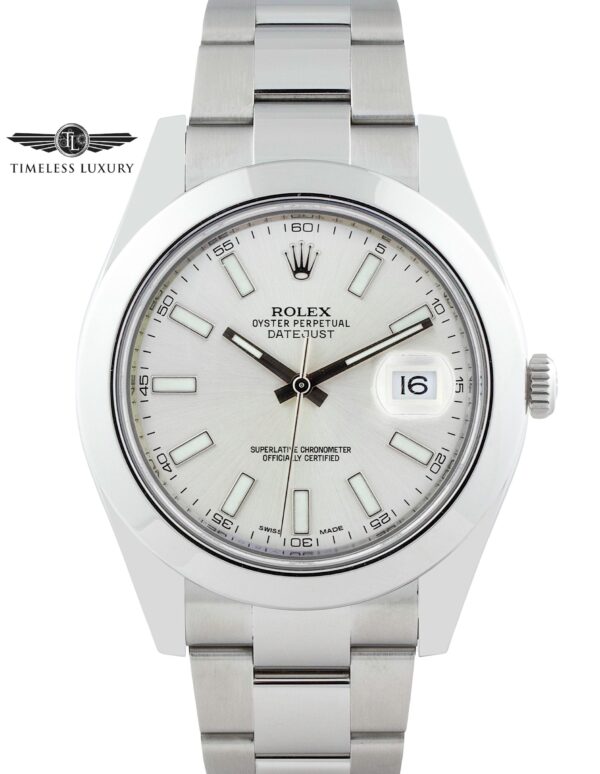 Rolex Datejust II 116300 Silver dial