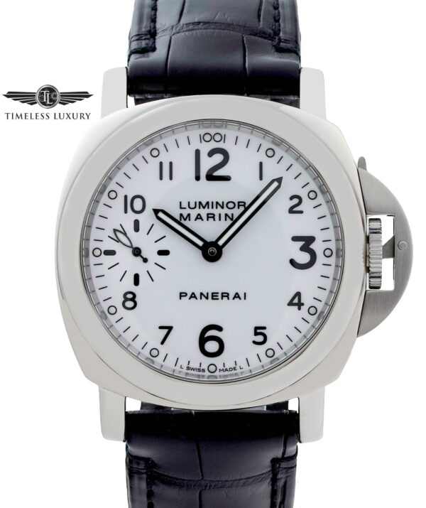 Panerai Luminor PAM00113 WHITE DIAL