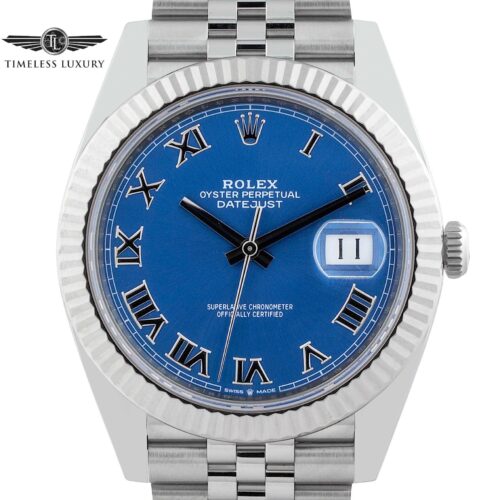 Rolex Datejust 41mm 126334 Blue dial