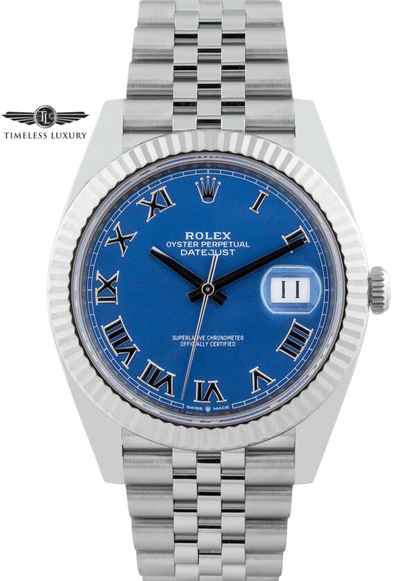 Rolex Datejust 41mm 126334 Blue dial