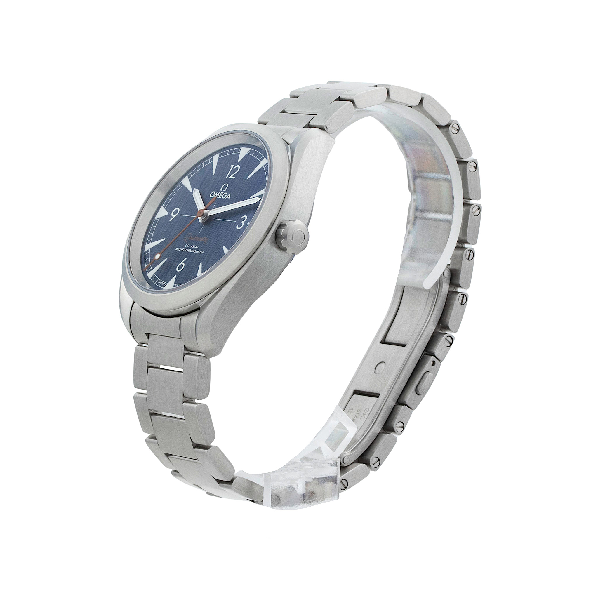 OMEGA Railmaster Co Axial 220.10.40.20.03.001 Blue Dial 40mm