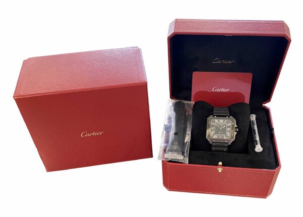 NEW Cartier Santos Large ADLC WSSA0039 For Sale