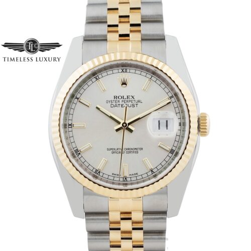Rolex Datejust 116233 silver dial