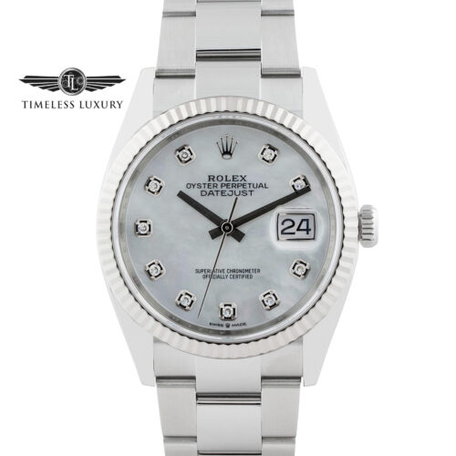 Rolex Datejust 36 126234 mother of pearl