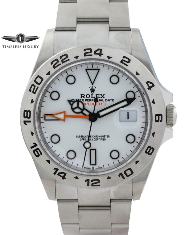 Rolex Explorer II 226570 White Dial
