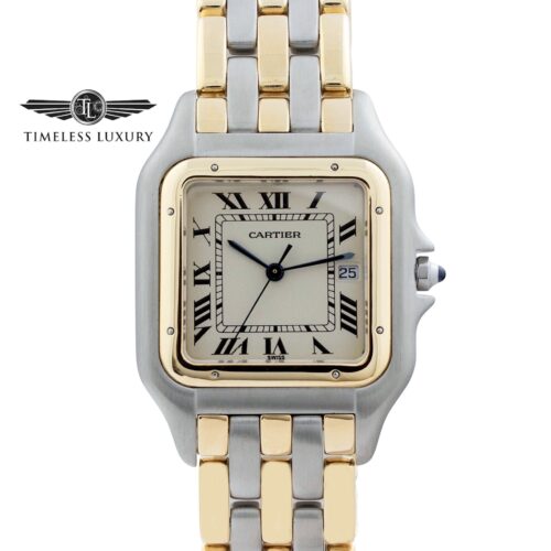 Cartier Panthere 183957 three gold row