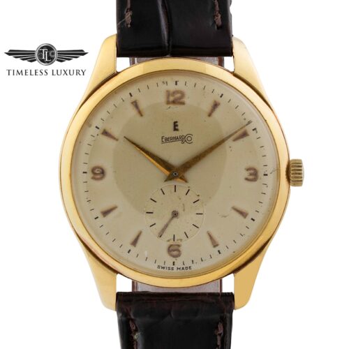 Vintage Eberhard & Co Jumbo 18k Gold