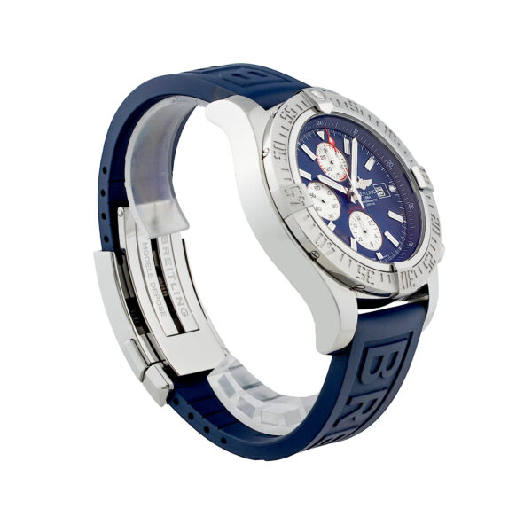 Breitling Super Avenger II A13371 Blue dial watch