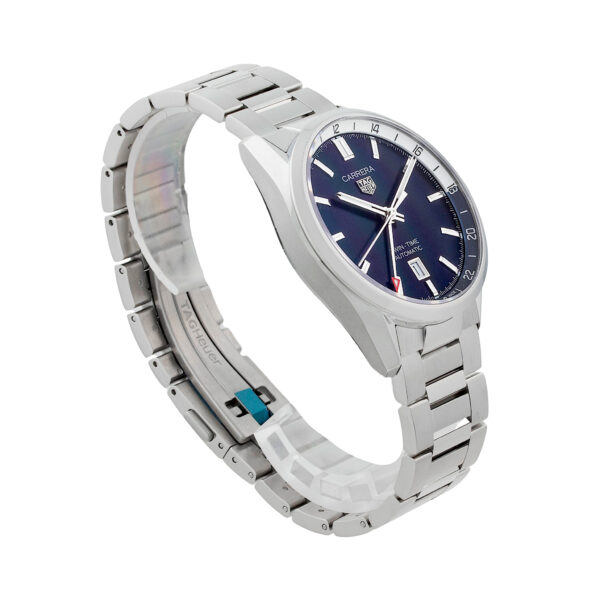 TAG Heuer Carrera Twin-Time WBN201A Blue Dial