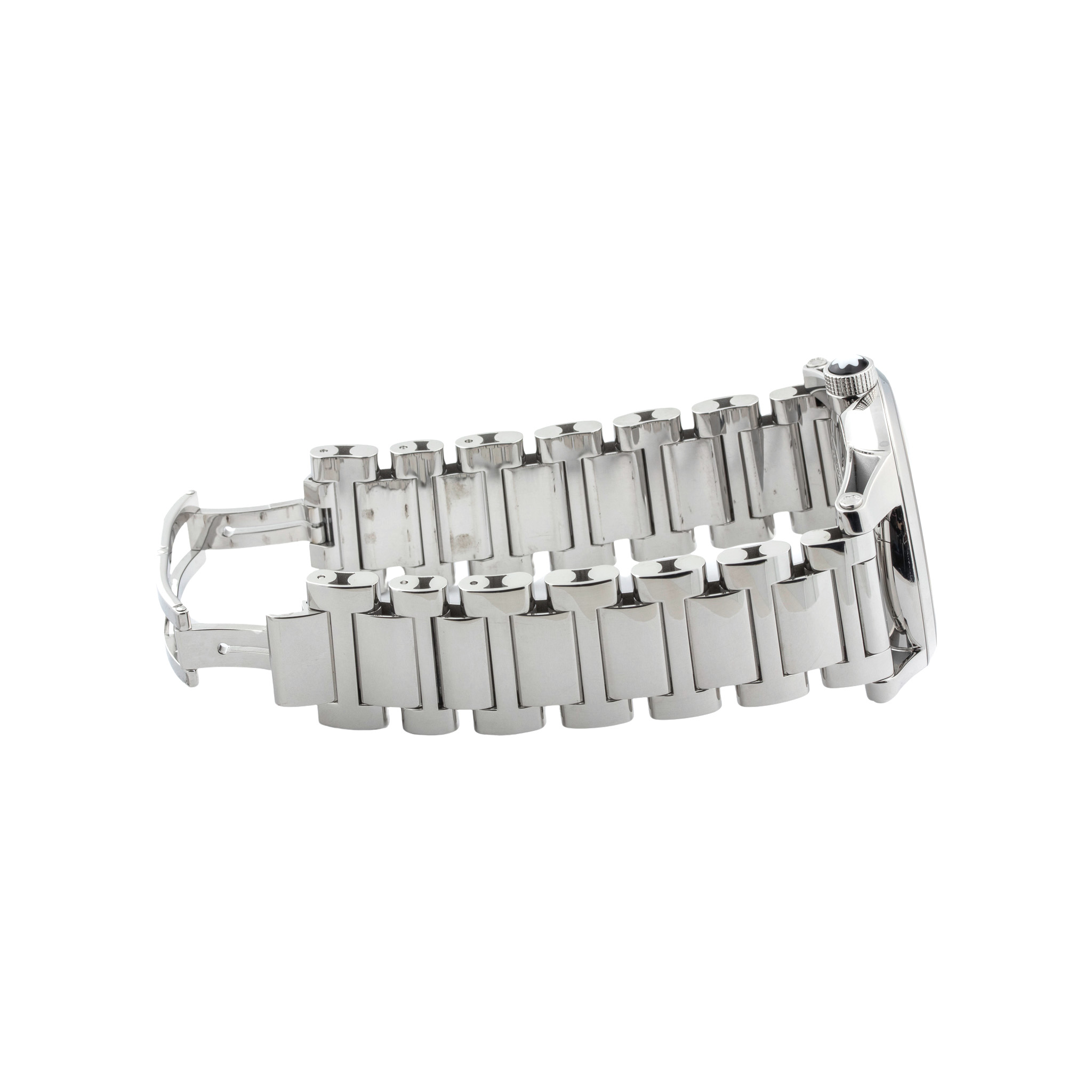 Montblanc Timewalker 7070 Stainless Steel 42mm Silver Dial