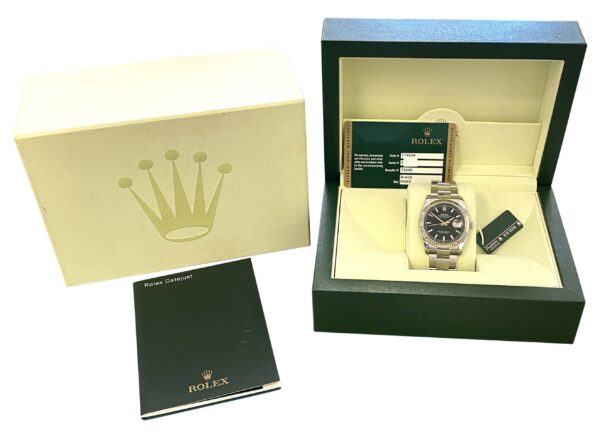 2007 Rolex Datejust 116234 Black dial for sale