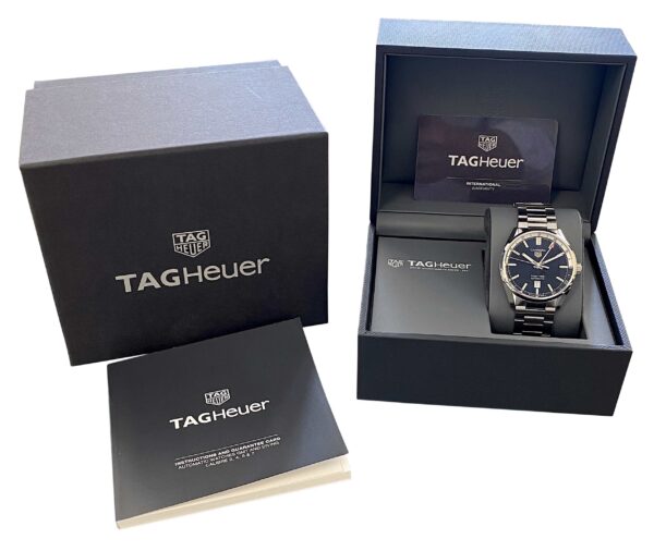 TAG Heuer Carrera Twin-Time WBN201A Blue dial for sale