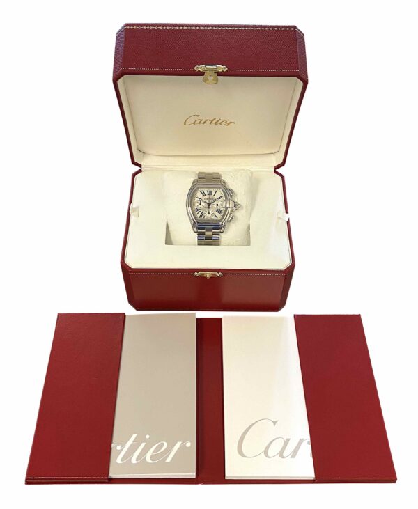 Cartier Roadster XL Chronograph W62019X6 for sale