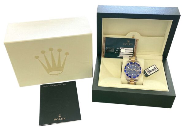 2007 Rolex Submariner 16613 Blue dial for sale