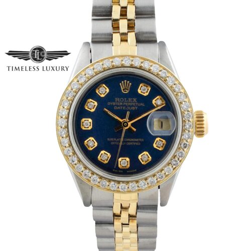 1978 Ladies Rolex Datejust 6917 Diamond bezel watch