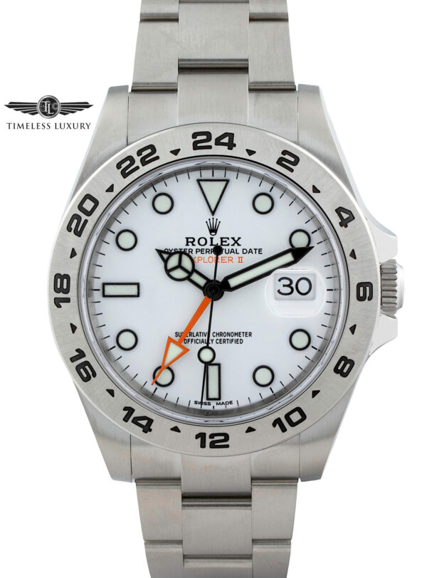 Rolex Explorer II 216570 White dial