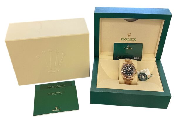 2022 Rolex GMT-Master II Rootbeer 126715CHNR For sale