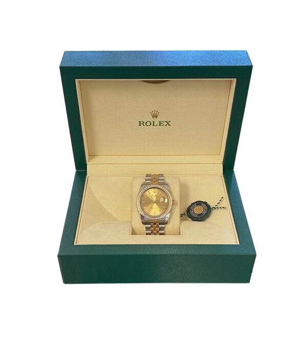 Rolex Datejust 116243 Diamond Bezel Watch For sale