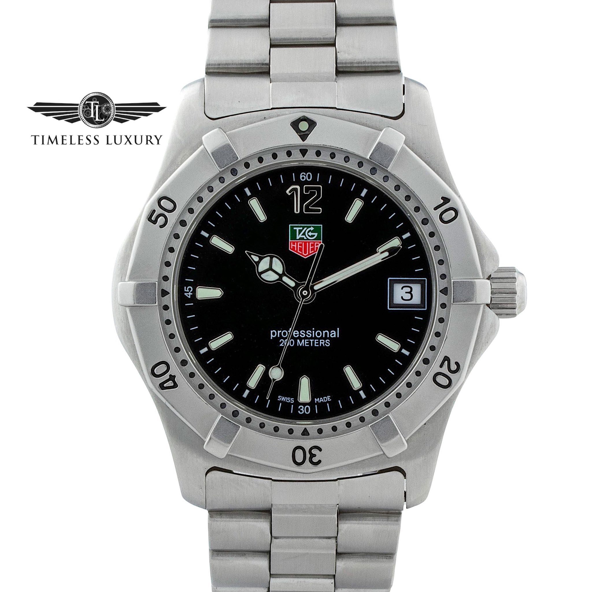 Tag heuer 2000 hot sale professional 200m price