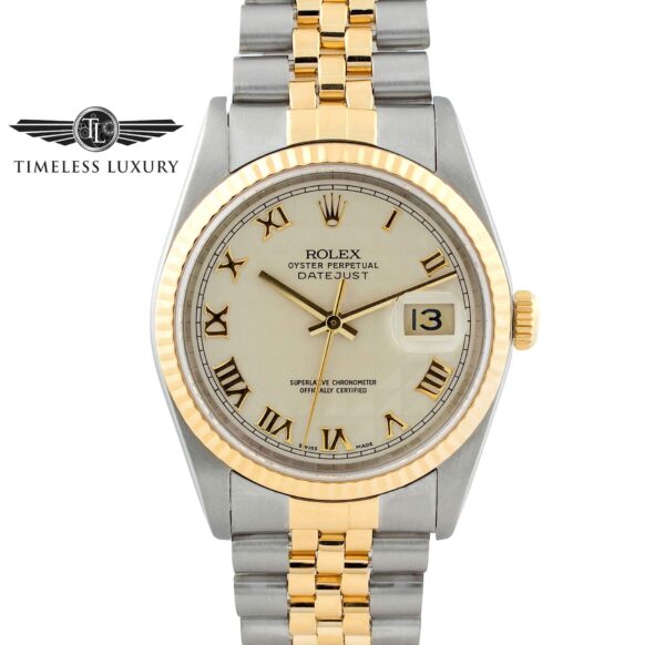 1988 Rolex Datejust 16233 pyramid dial