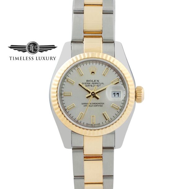 Rolex Datejust 179173 silver dial
